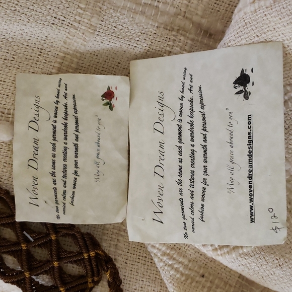 Hand woven top - Picture 3 of 3